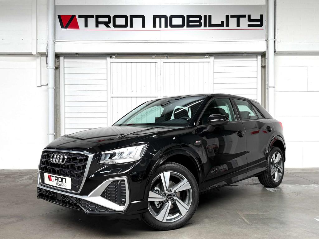 Audi Q2 Q2 S-LINE 30TFSI CAMERA*NAVI*DAB*CARPLAY*PDC*LEDER*A, Autos, 139 g/km, Entreprise, Noir, 5 portes