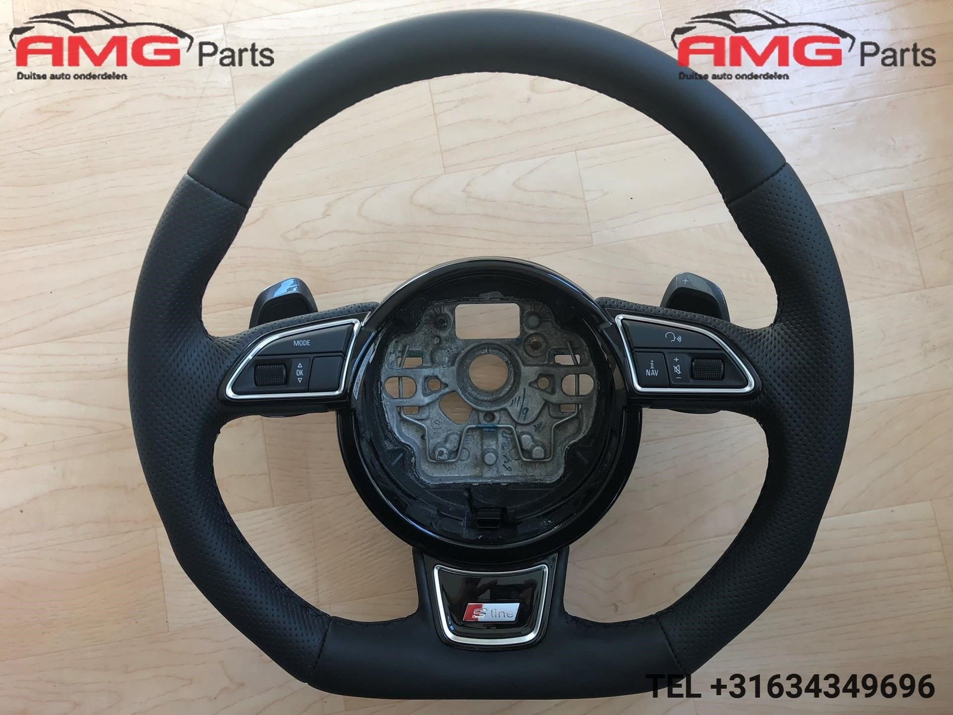 Audi S Line Stuur met Flippers A3 A4 A5 A6, Neuf, AUDI AG, Auto-Union-Strasse 1
85045  Ingolstadt, DE, Audi
