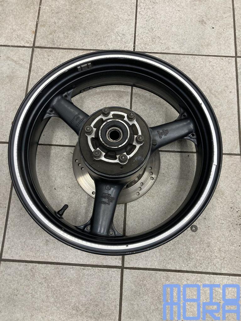 Achtervelg met remschijf Kawasaki ZXR 400 1991 - 2003 zxr400, Motoren, Onderdelen | Kawasaki, Gebruikt, Ophalen of Verzenden