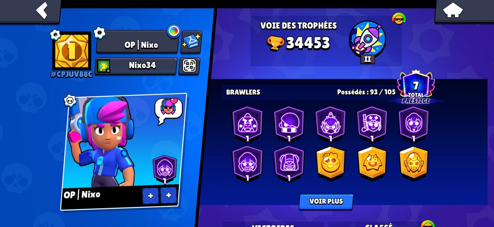 Compte brawl stars OG, Games en Spelcomputers, Games | Atari, Ophalen of Verzenden