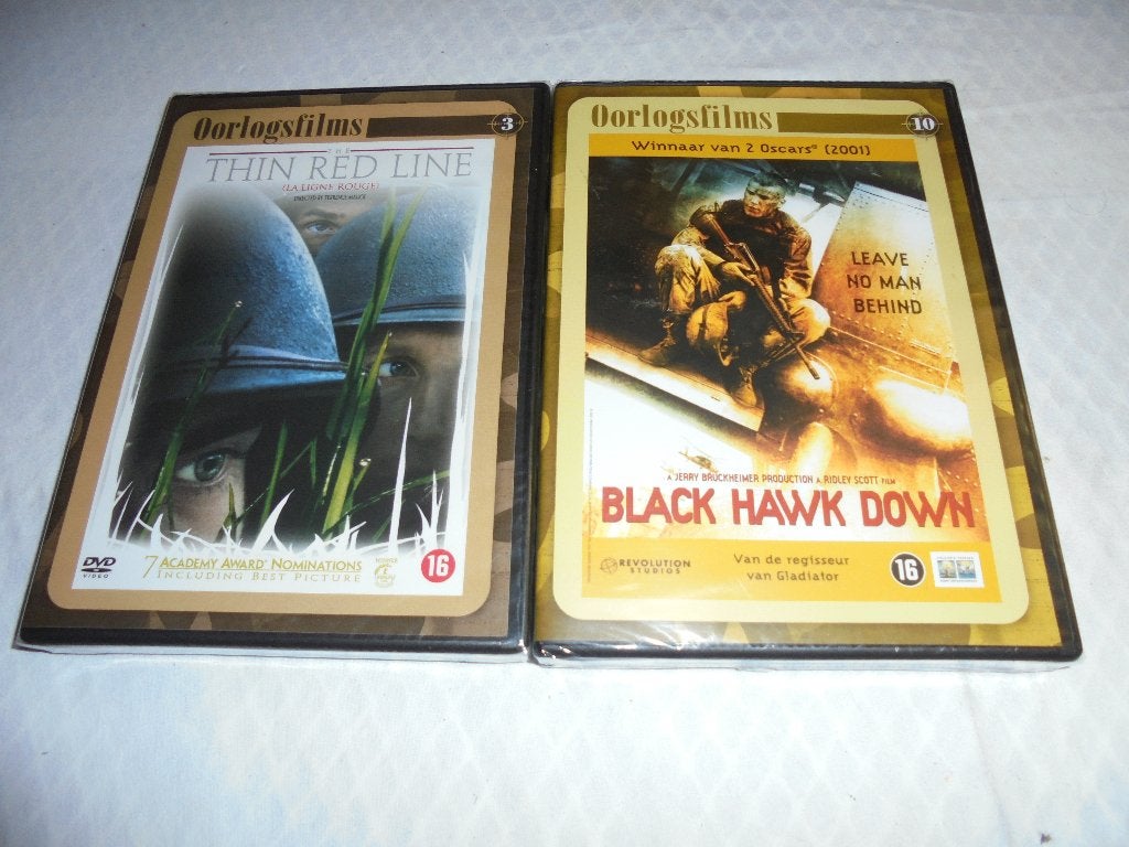 2 nieuwe DVD's, Cd's en Dvd's, Engels, Vanaf 16 jaar, Nederlands, Ophalen of Verzenden