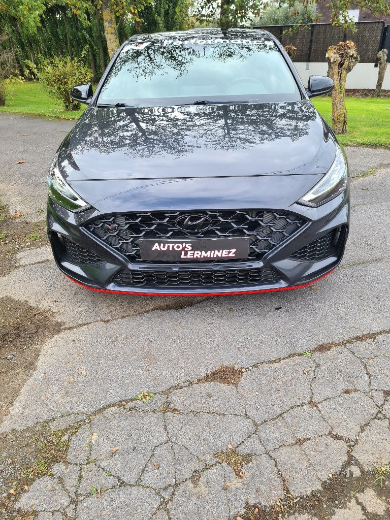 hyundai i30 2.0 t-gdi N, Auto's, Dealer onderhouden, Stof, Zwart, I30