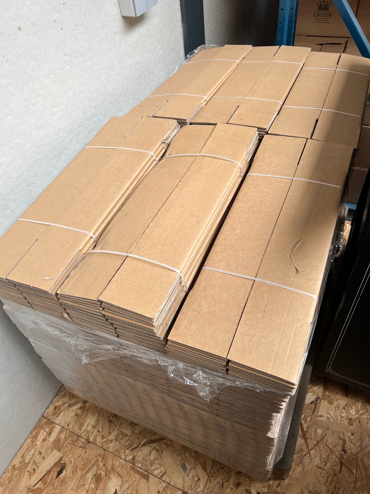 Dozen / verzenddozen voor 1 fles, Doe-het-zelf en Bouw, Kratten en Dozen, Ophalen, Doos, Opvouwbaar, Minder dan 40 cm