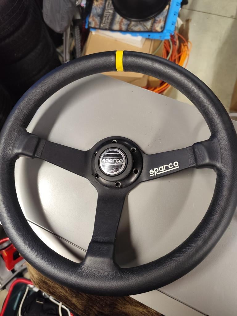 Sparco deepdish sport stuur + claxon + ford adapter, Ophalen, Ford