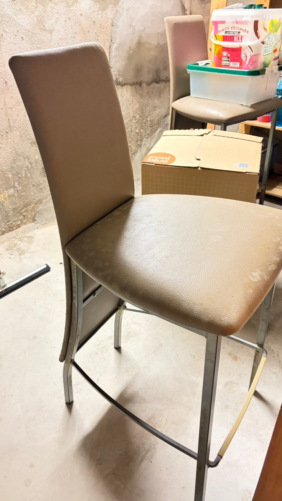 2 barstoelen, Huis en Inrichting, Barkrukken, Ophalen, Gebruikt