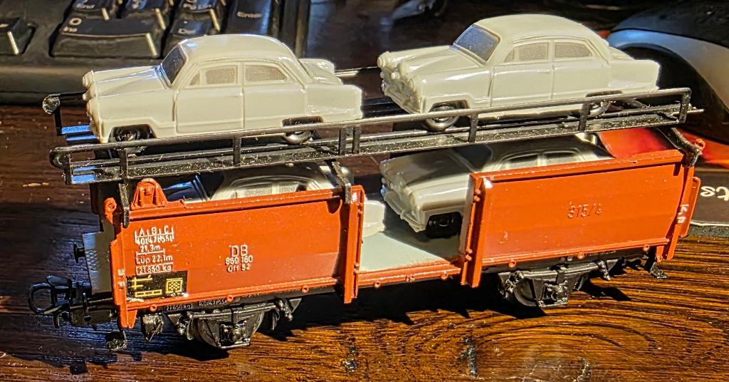 3427. H0 Märklin autotransport., Ophalen of Verzenden, Gebruikt, Wagon, Märklin