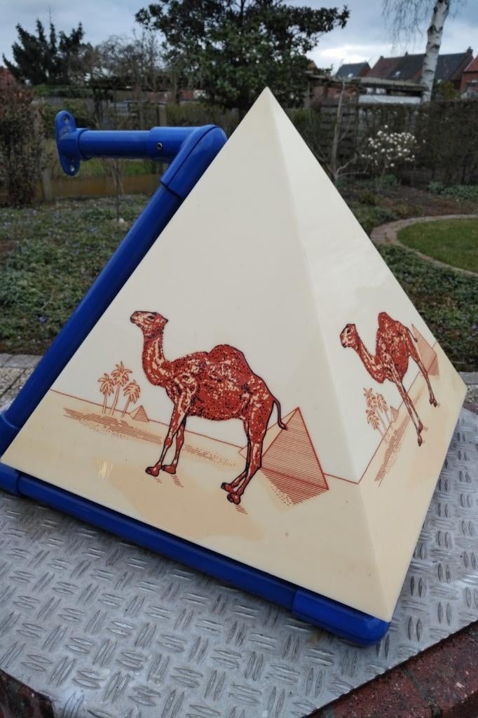 Camel vintage lichtreclame, Verzamelen, Merken en Reclamevoorwerpen, Ophalen, Gebruikt, Lichtbak of (neon) lamp