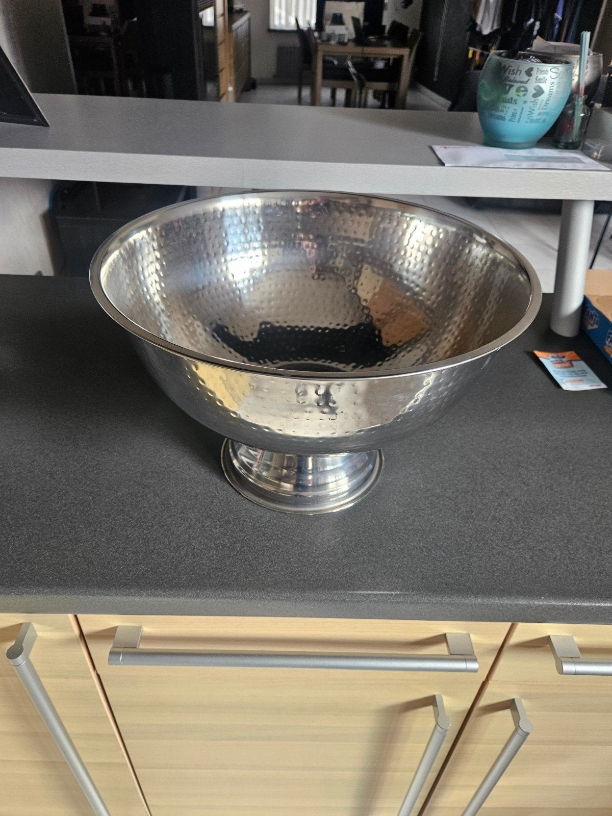 champagne ijsemmer, Ophalen