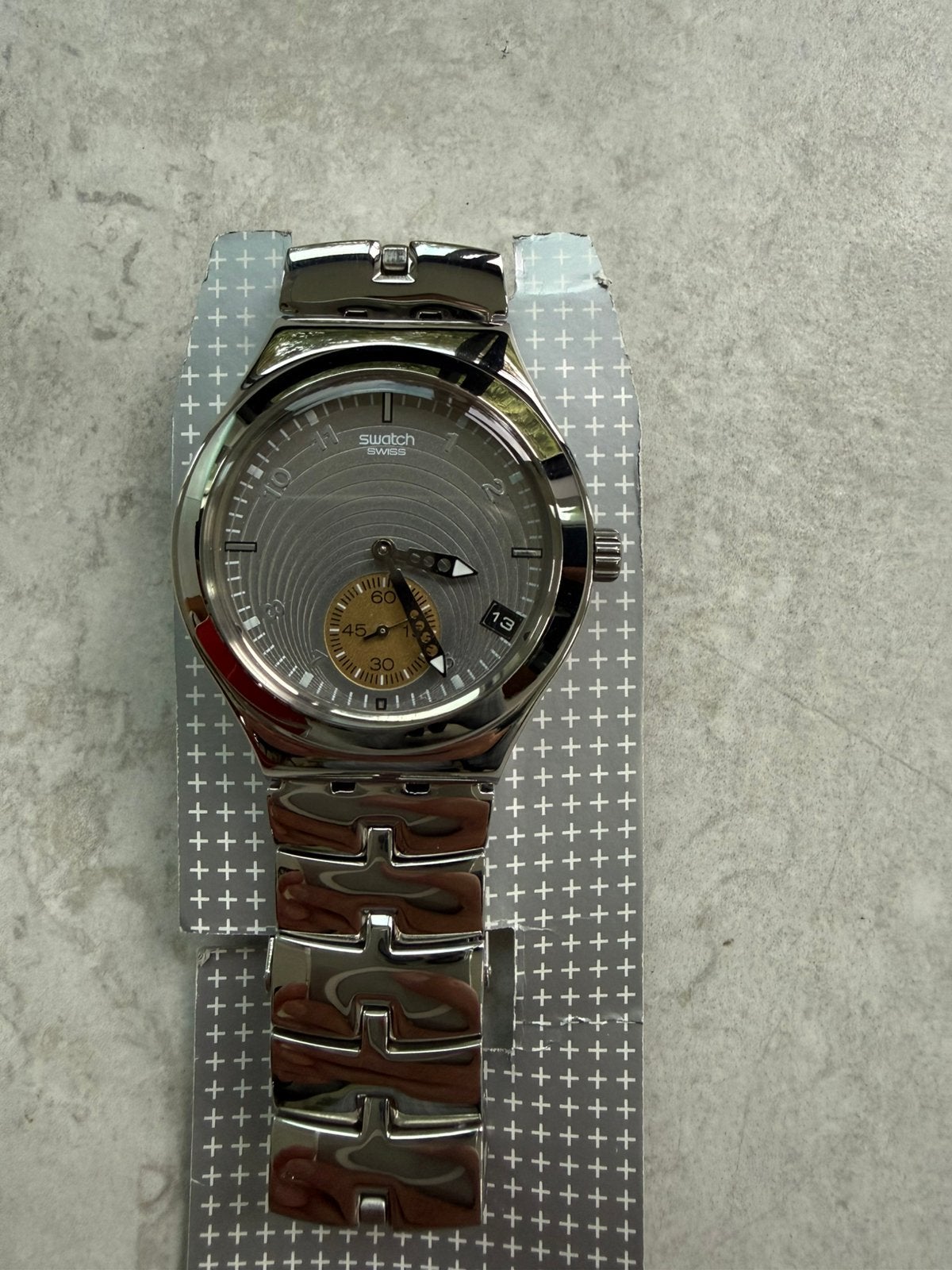 Swatch Irony, Ophalen, Staal, Staal, Polshorloge