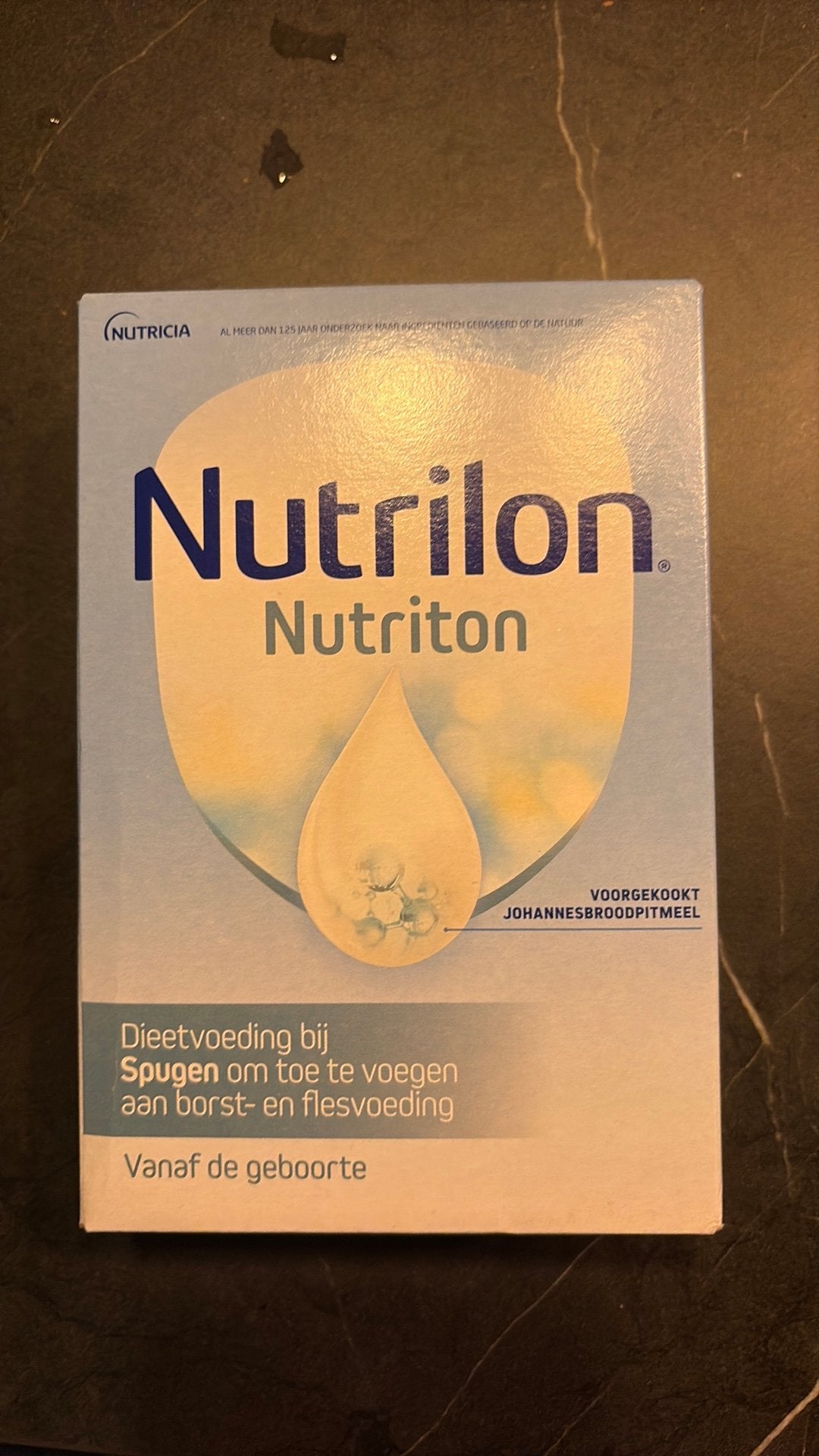 Nutrilon nutriton johannesbroodpitmeel, Kinderen en Baby's, Ophalen, Zo goed als nieuw, Nutrilon