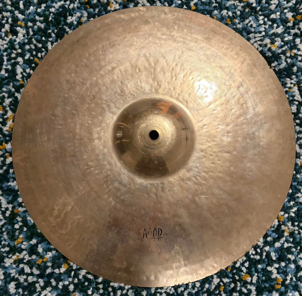 Agean Agora 16” Crash, Muziek en Instrumenten, Ophalen of Verzenden, Zo goed als nieuw