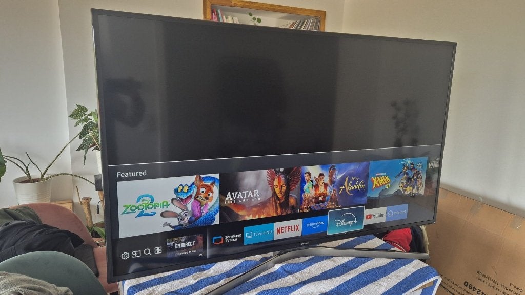 Samsung UE58MU6120WXXN 58" 4K LED-tv, Audio, Tv en Foto, Ophalen, 50 Hz, Samsung, 40 tot 60 cm