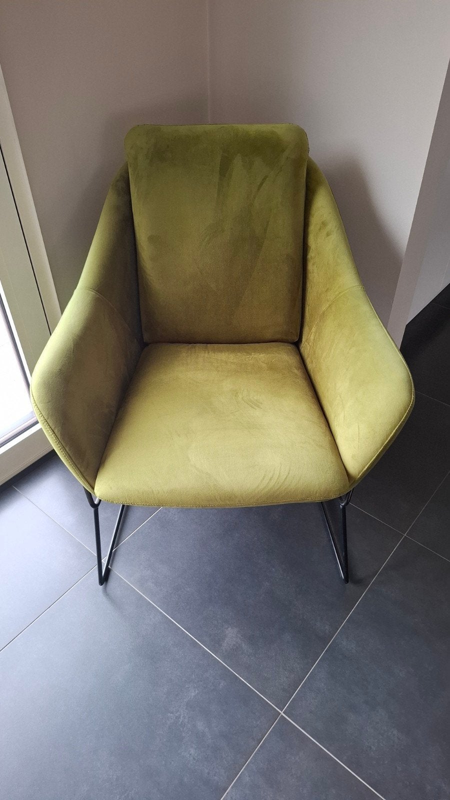 Fauteuil Valencia groen, Ophalen
