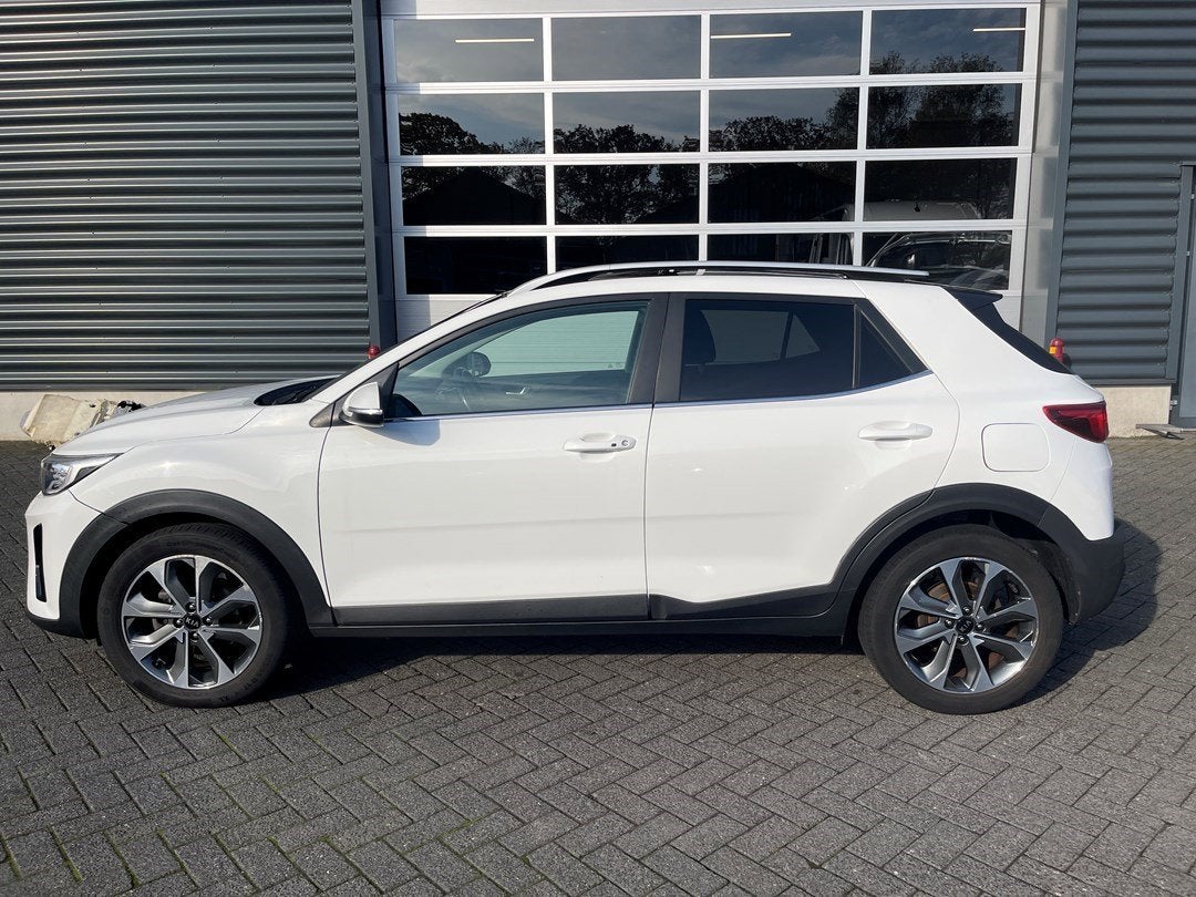 Kia Stonic 1.0 panoramadak, stuurwielverwarming, navigatie,, Cuir, 998 cm³, Euro 6, Entreprise