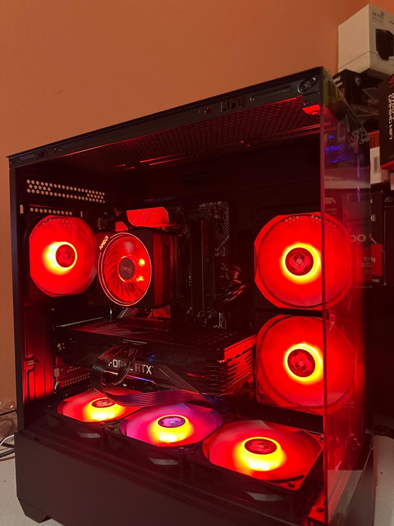 RTX 4060 Gamer PC Ryzen 7 5800X, Informatique & Logiciels, Enlèvement ou Envoi, Virtual Reality, 4 Ghz ou plus, AMD Ryzen 7