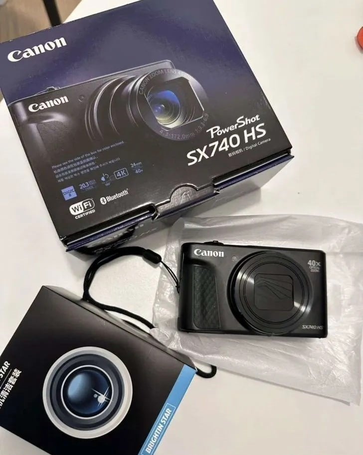 Canon PowerShot SX740 HS (nieuw, origineel), 20 Megapixel, Canon, Compact, Nieuw