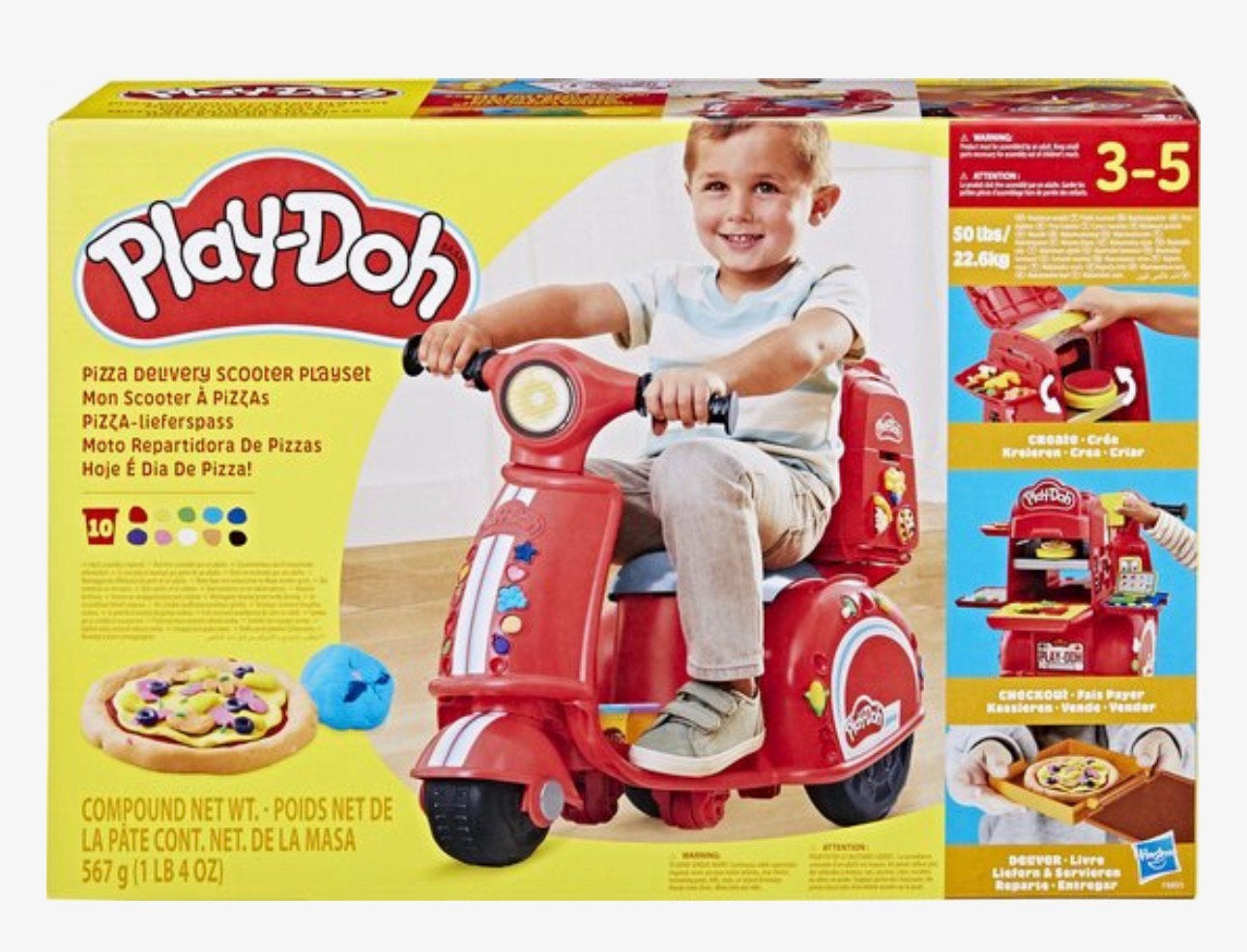 Nieuwe pizza scooter play doh, Enlèvement, Neuf