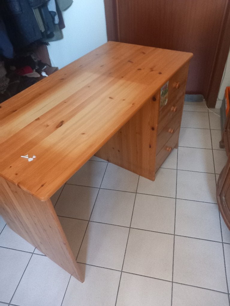 kinderbureau, Maison & Meubles, Bureaux, Scandinave, 120 cm, Enlèvement, Utilisé