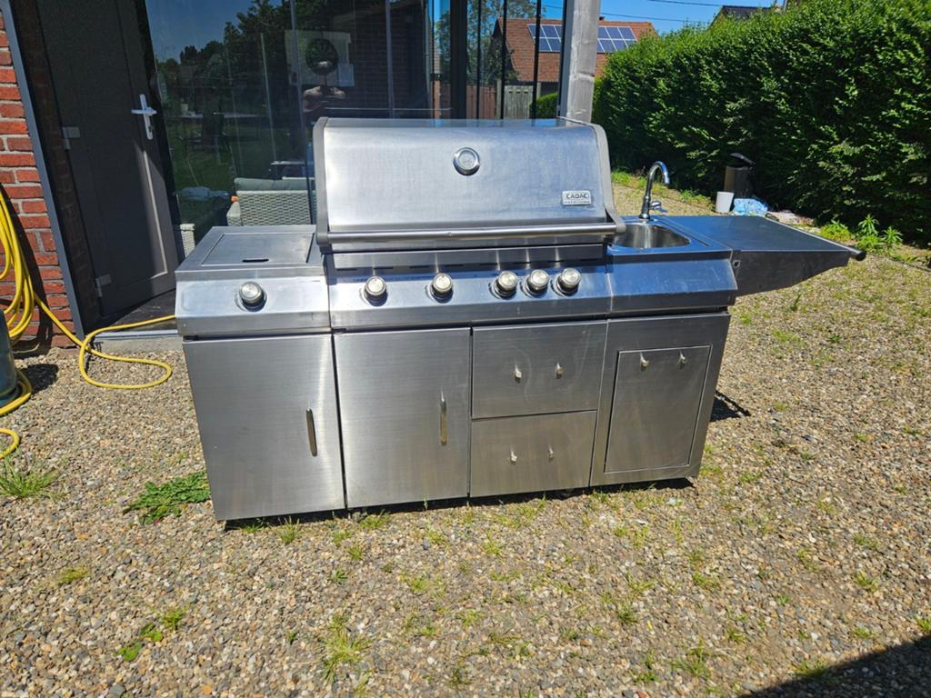 Barbecue à gaz pour cuisine extérieure, Enlèvement