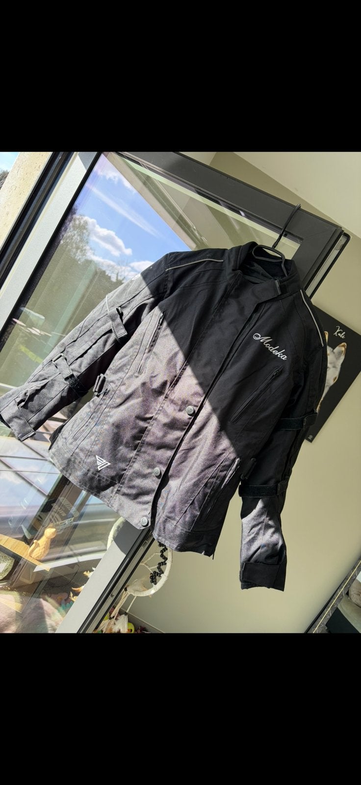 Veste moto Modeka taille 38, Enlèvement ou Envoi, Seconde main, Femmes, Vêtements de motocross