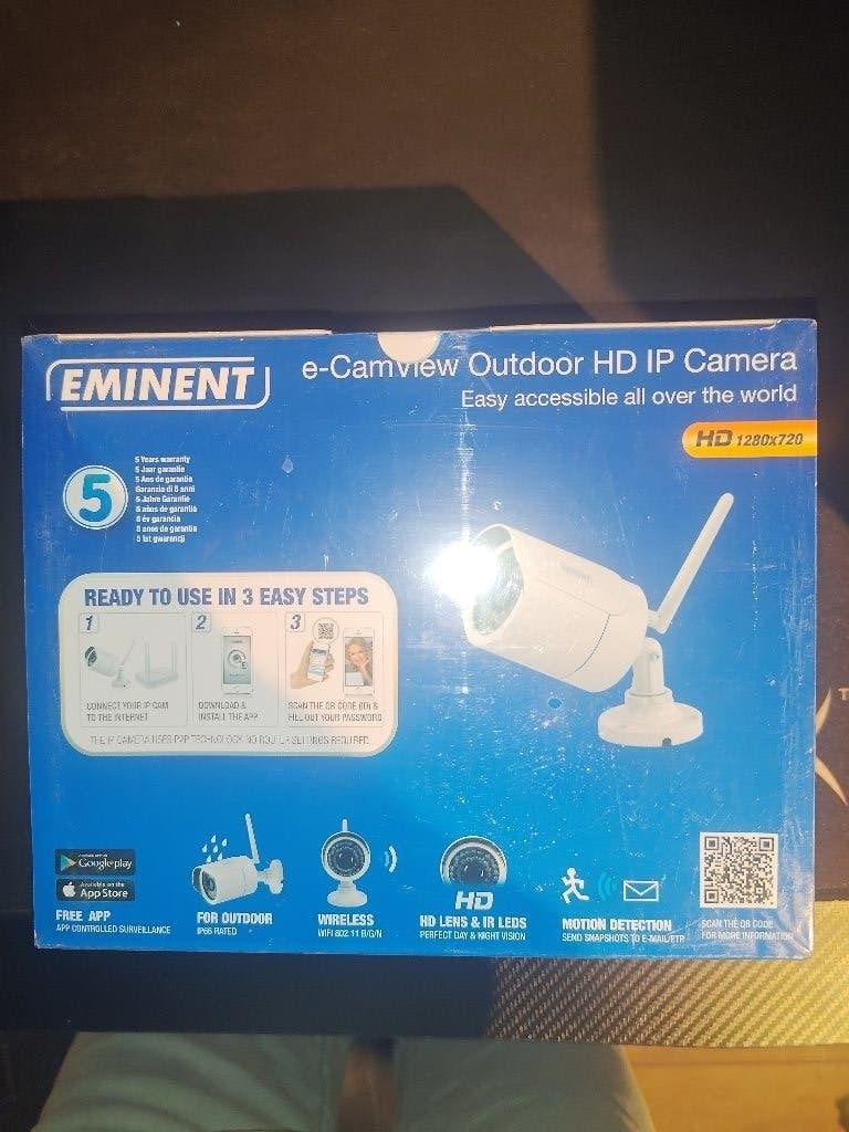 Eminente IP-camera voor buiten, Audio, Tv en Foto, Ophalen of Verzenden, Nieuw, Buitencamera