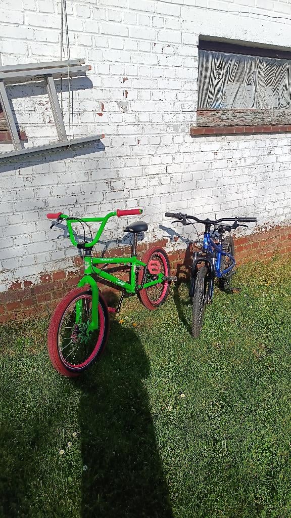 2 vélo a vendre bmx et vtt, Enlèvement, Utilisé