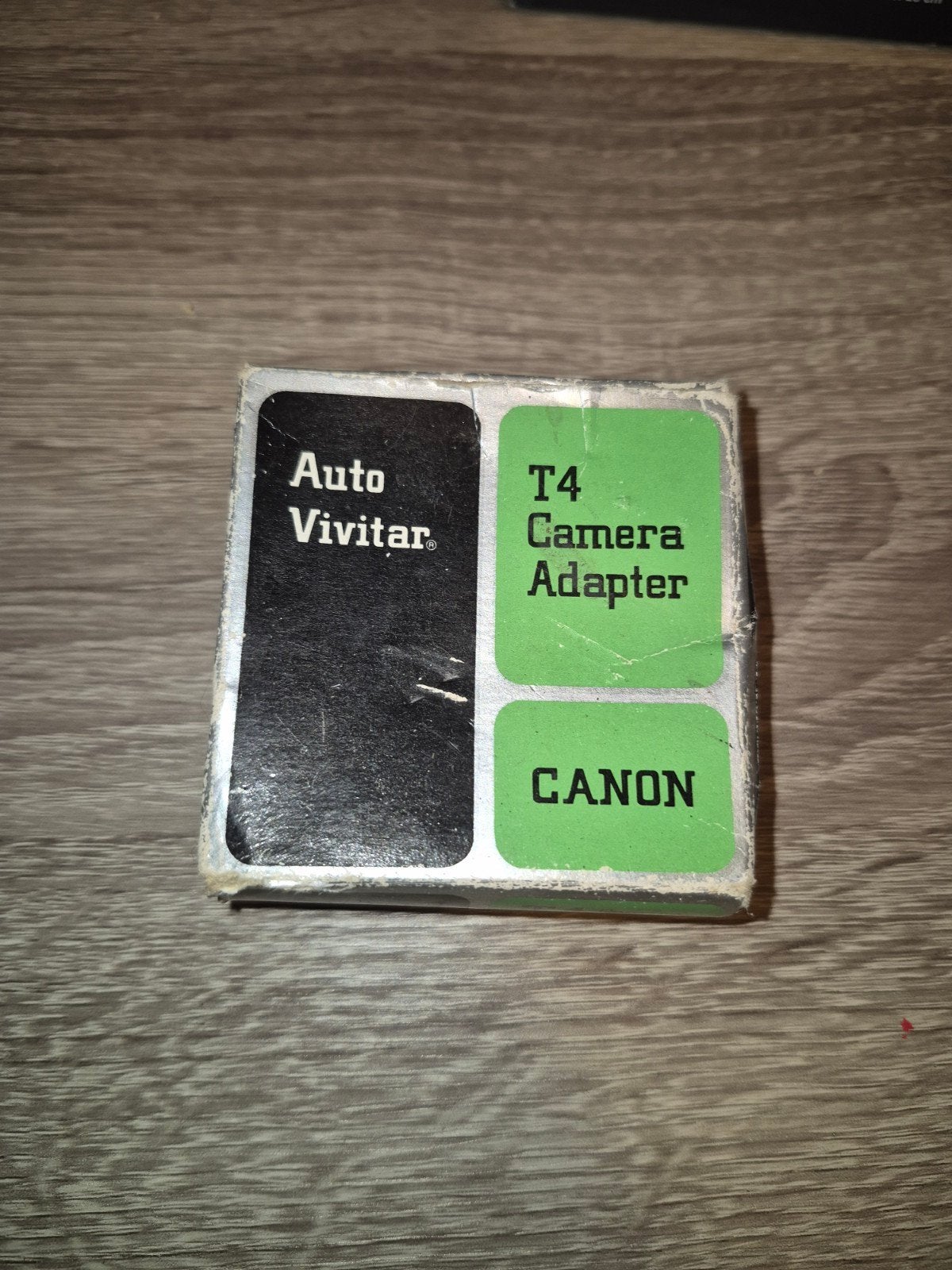 t4 canon adapter vivitar auto, Ophalen of Verzenden
