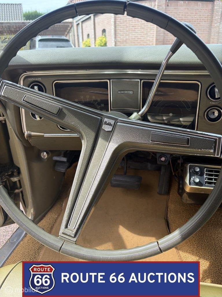 Chevrolet Chevelle Malibu | 1968 | Route 66 Auctions, Auto's, Chevrolet, Zwart, Bedrijf, Handgeschakeld