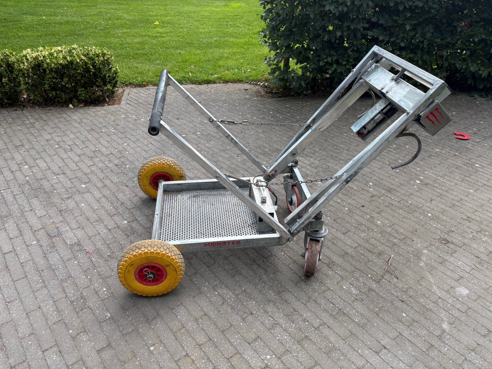 Dalmi elektrische pitkar, Sport en Fitness, Ophalen, Gebruikt, Kart