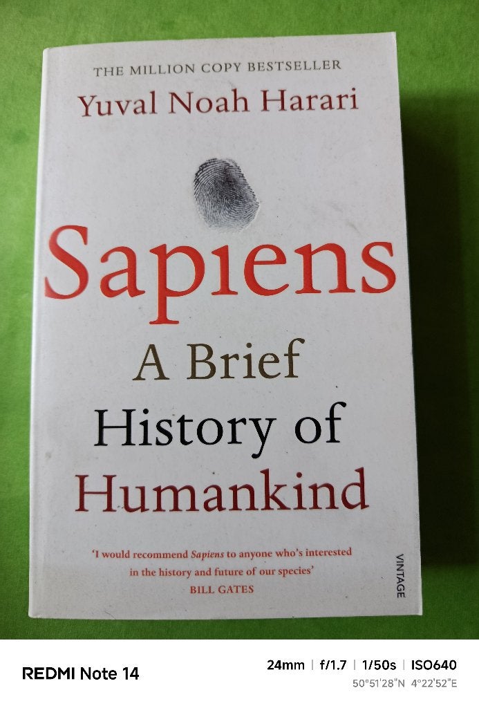 Sapiens, A Brief History of Humankind, Yuval Noah Harari, Enlèvement ou Envoi, Comme neuf, Yuval Noah Harari