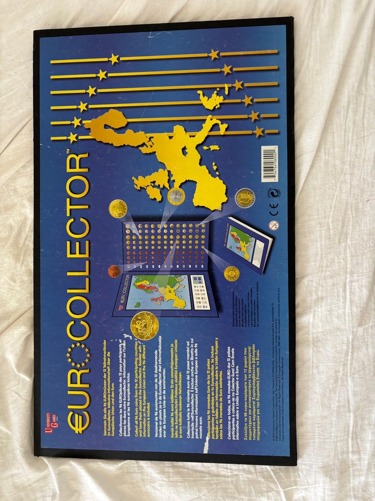 Eurocollector 2002 – Complete euromuntenverzameling, Enlèvement