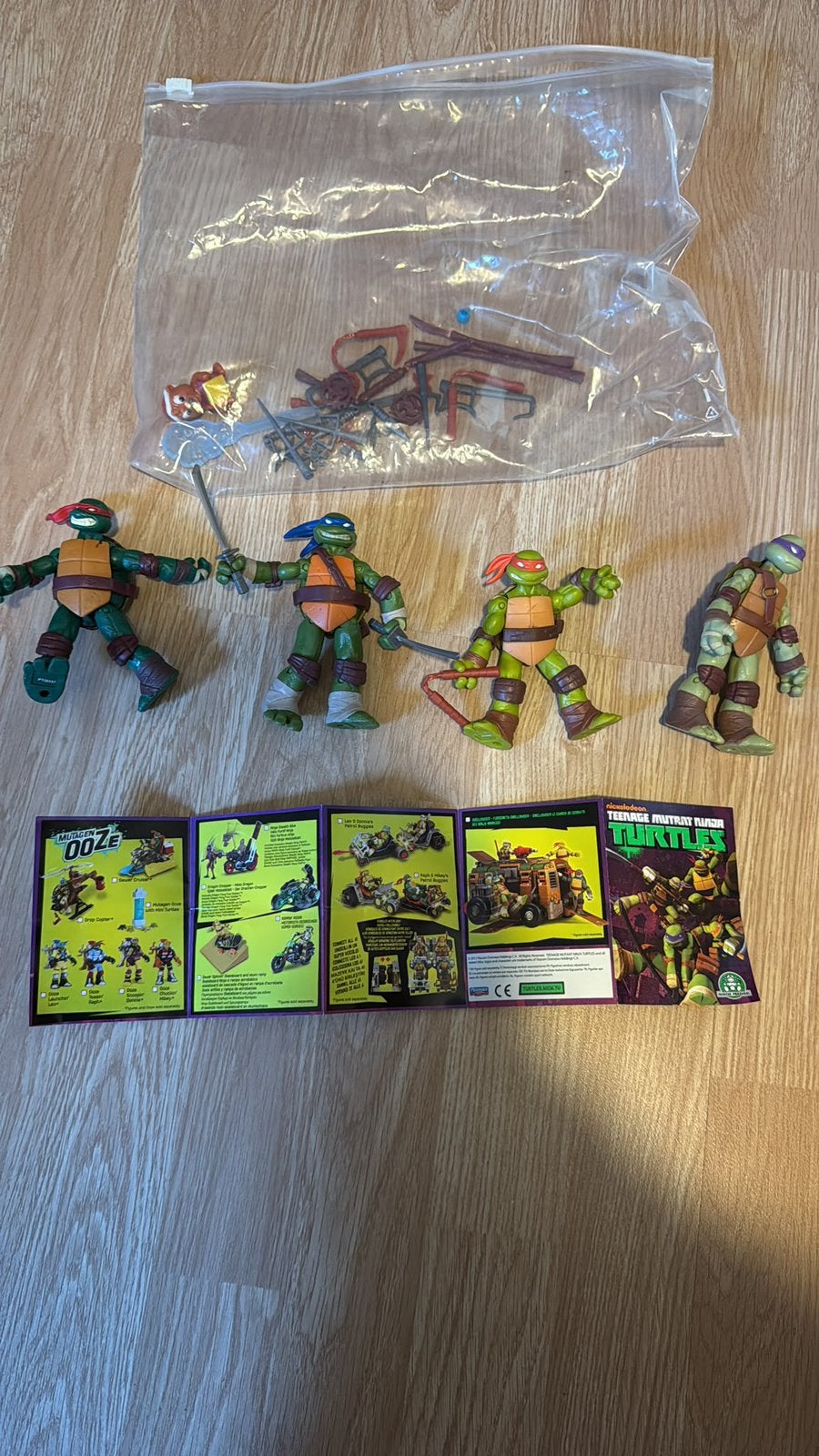 Ninja turtles, Ophalen, Nieuw