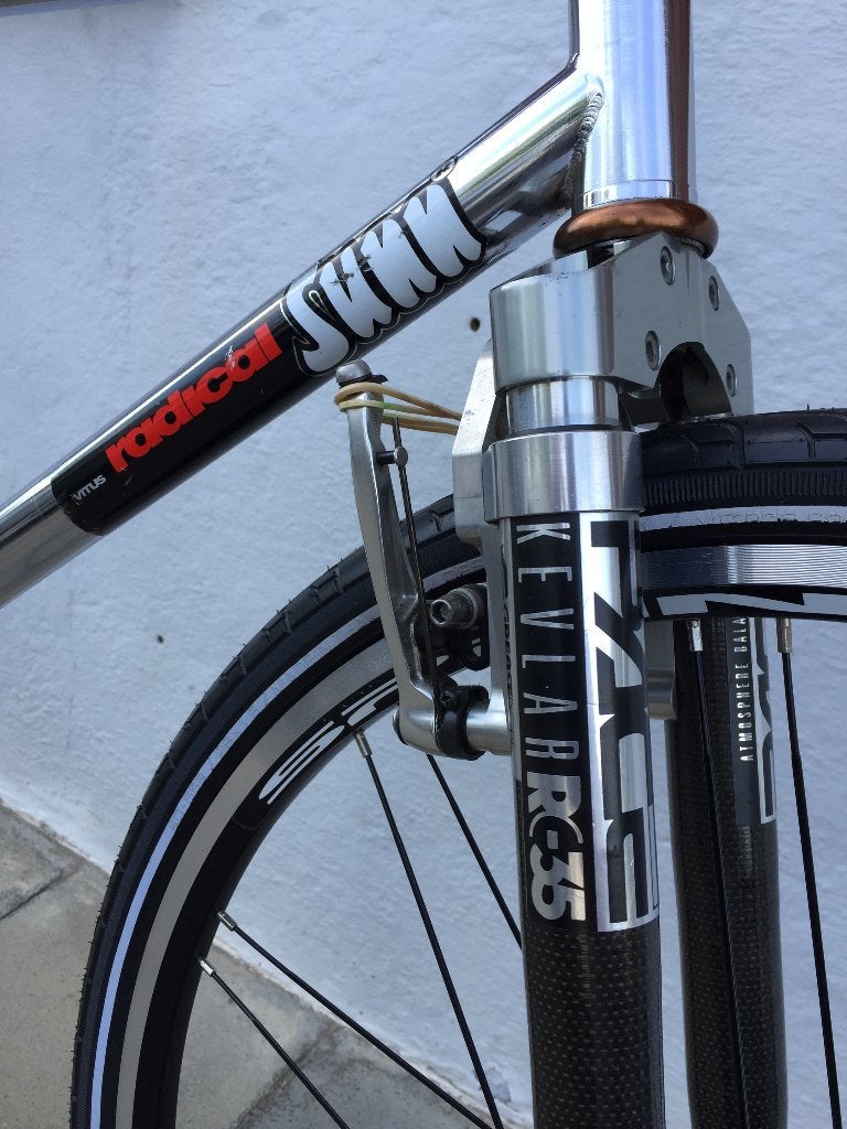 Cadre SUNN Radical (1992) avec fourche Kevlar PACE RC35, Frein sur jante, Enlèvement, Hommes, VTT rigide