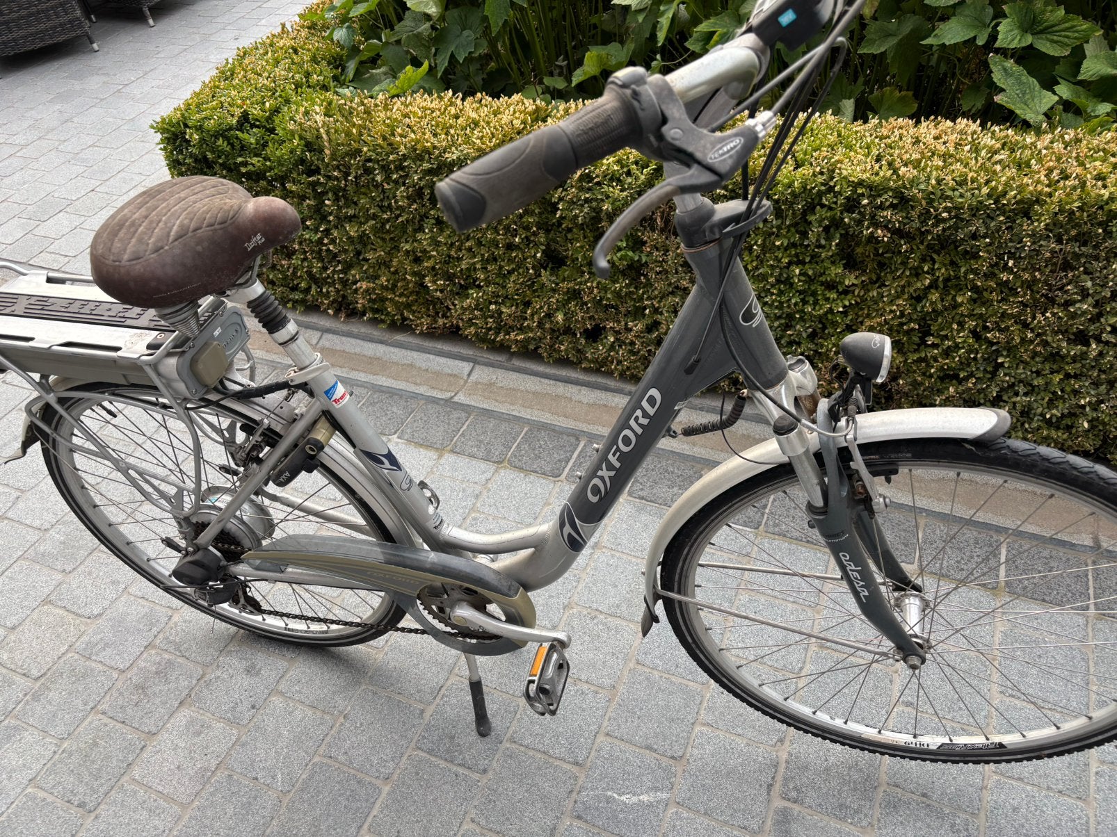 Elektrische damesfiets, Fietsen en Brommers, Elektrische fietsen, Minder dan 30 km per accu, Gebruikt, Minder dan 47 cm, Ophalen