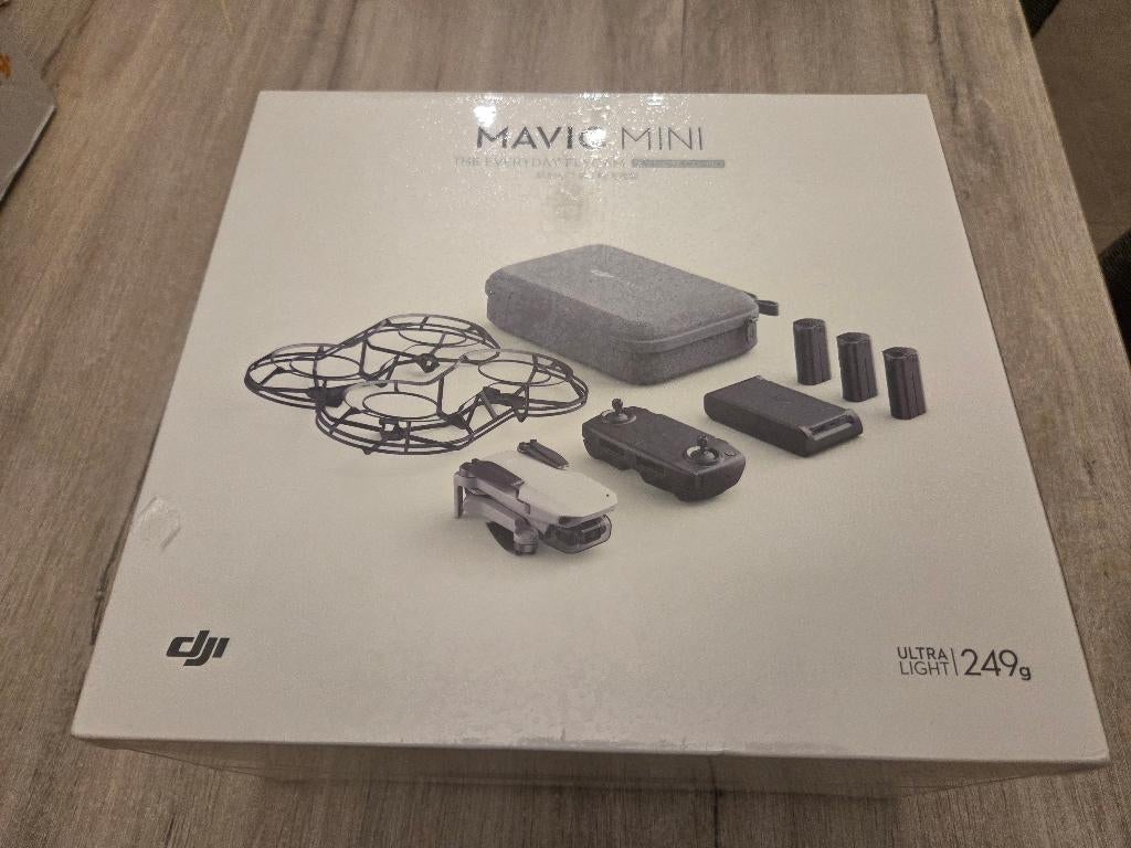 DJI Mavic Mini Fly More Combo – Neuf sous cellophane, Retour au point de départ, Enlèvement ou Envoi, Moins de 250 g, Qualité supérieure
