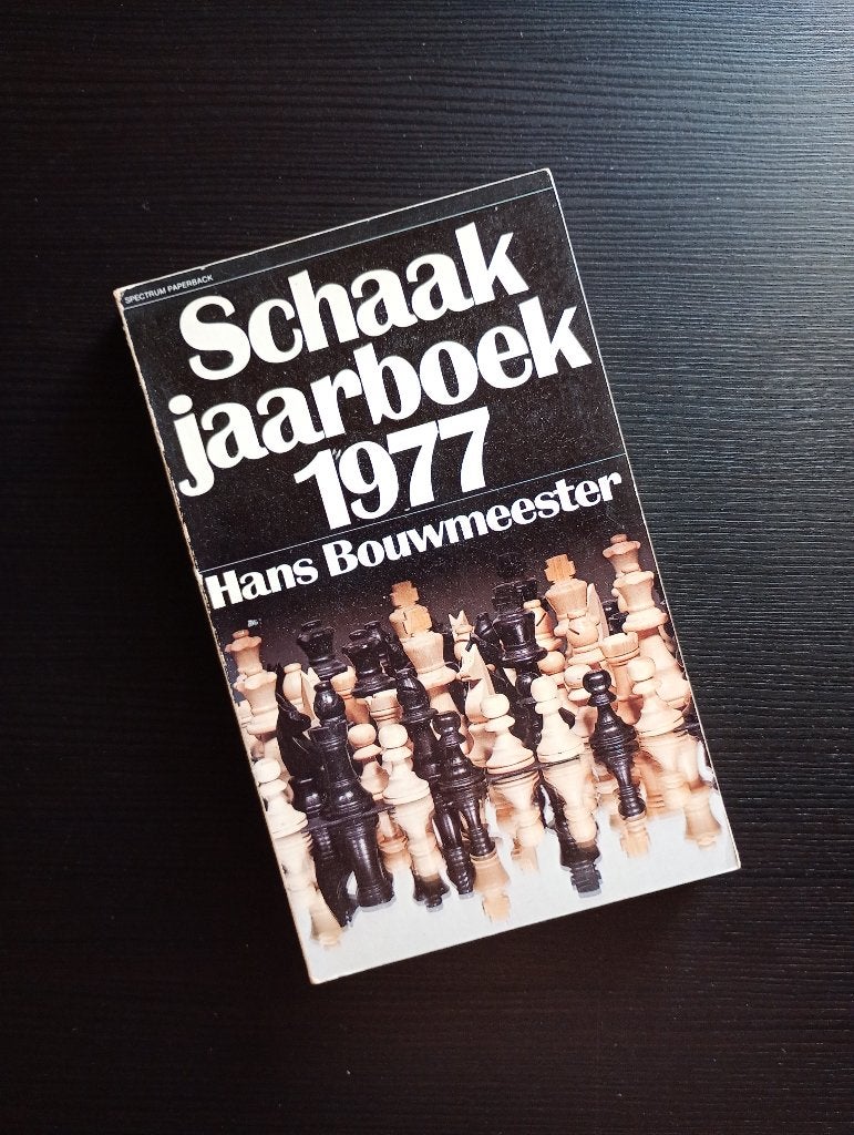 Schaakjaarboek 1977, Hobby & Loisirs créatifs, Sport cérébral & Puzzles, Enlèvement ou Envoi, Moins de 500 pièces, Comme neuf