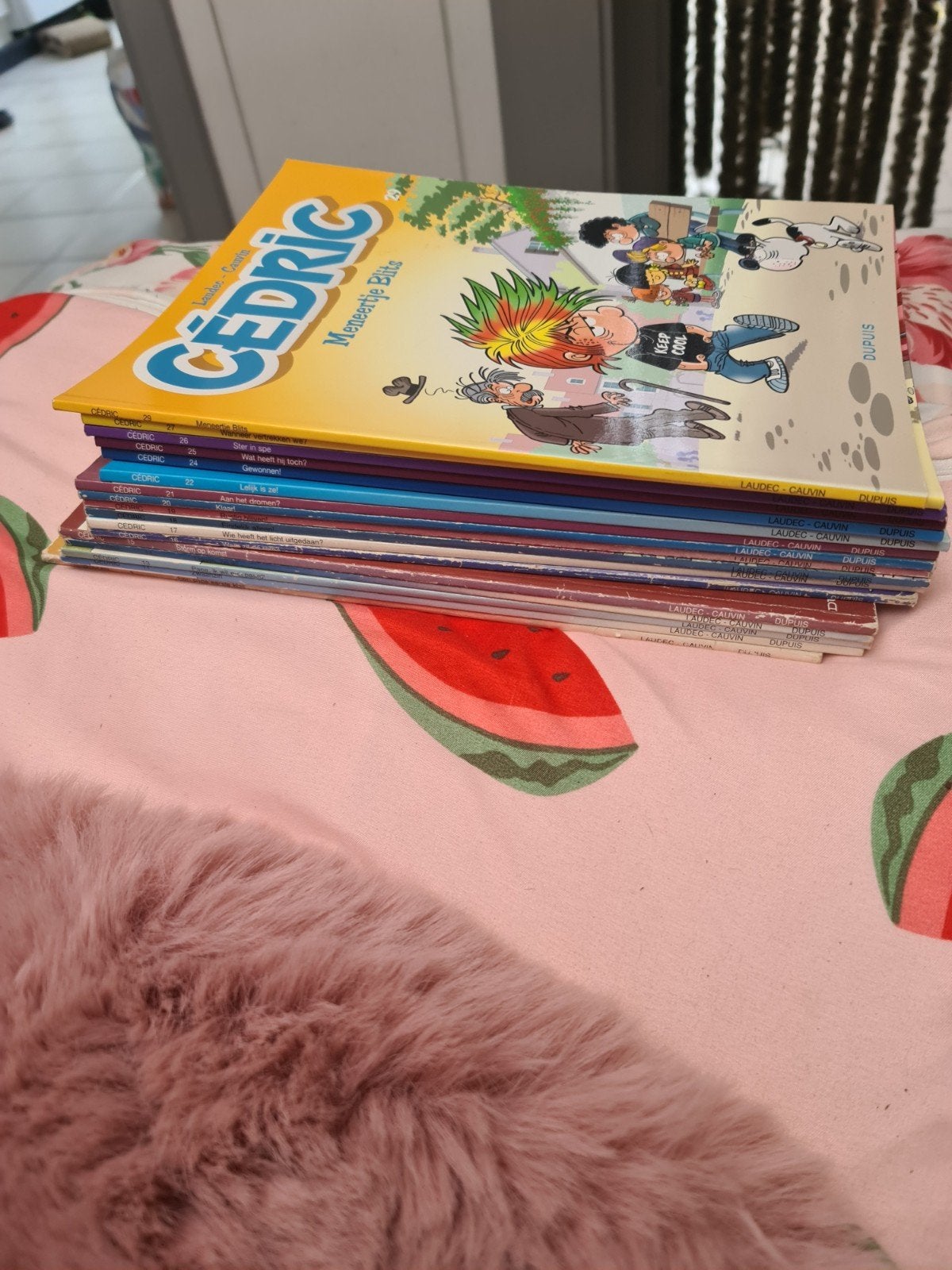 cedric, Boeken, Ophalen