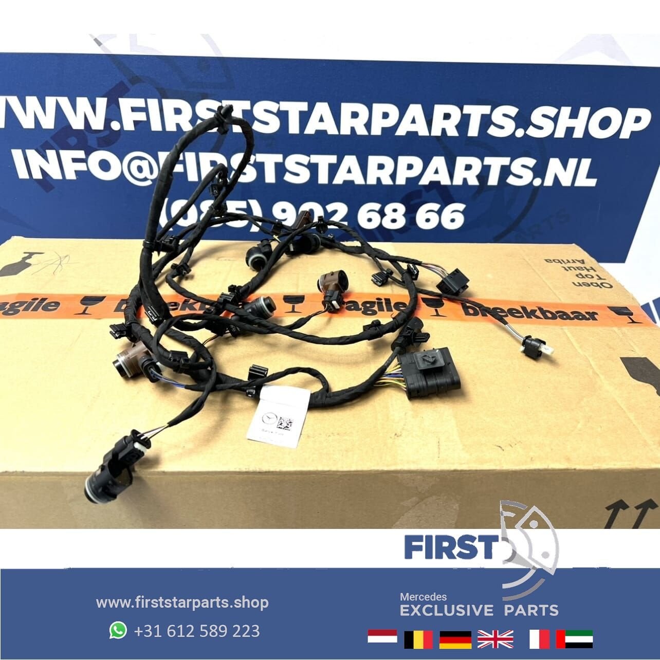 MERCEDES PDC KABEL + SENSOREN W176 W177 W246 W247 W204 W205, Gebruikt, -, Ophalen of Verzenden, -