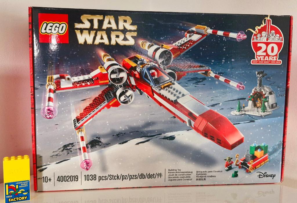 Lego 4002019 Cadeau de Noël X-Wing pour employés (très rare), Neuf, Non ouvert/scellé, Lego, Ensemble complet