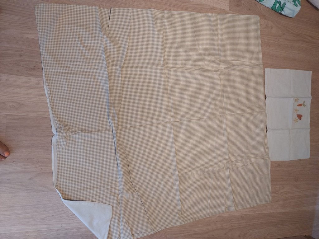 Dekbedovertrek babybed, Ophalen, Gebruikt, Jongetje of Meisje, Wit