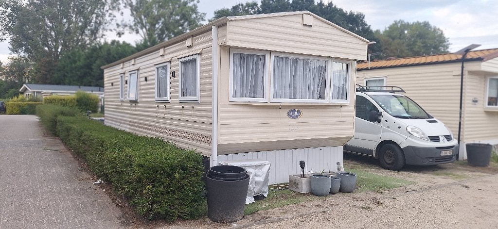 stacaravan aan donkmere berlare, Caravanes & Camping, Caravanes résidentielles, Jusqu'à 3