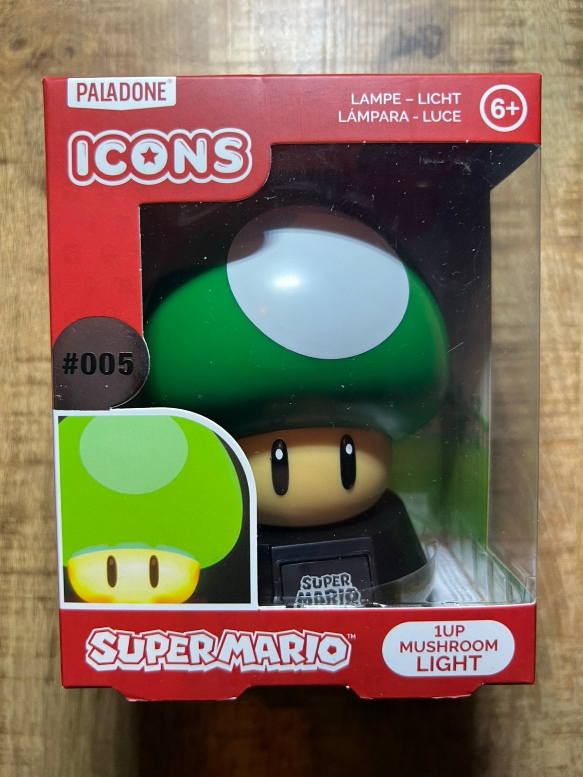 Lampe Super Mario Green Champignon, Maison & Meubles, Lampes | Lampes en vrac, Envoi, Comme neuf