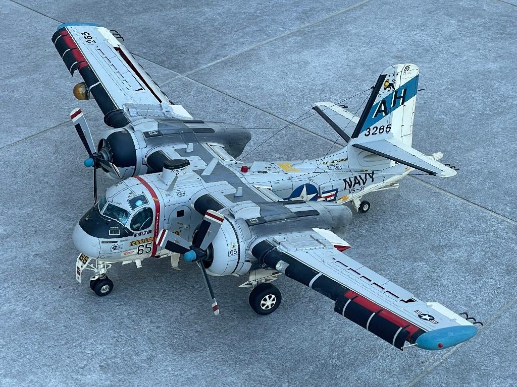 Maquette grande Grumman S-2 Tracker, Ophalen, Gebruikt
