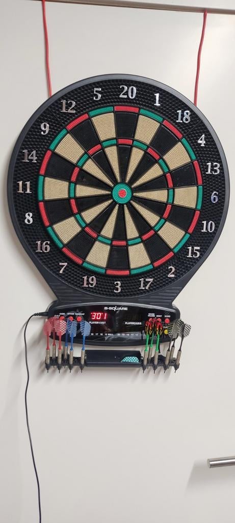 Dartbord, Ophalen, Dartbord