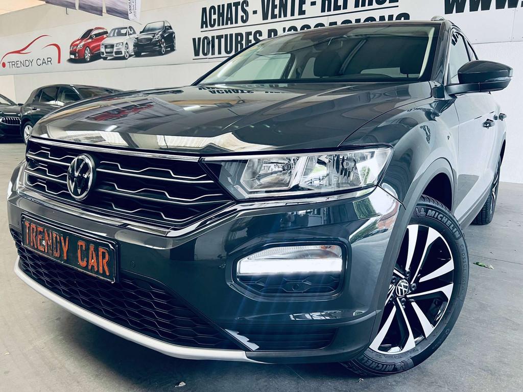 Volkswagen T-Roc 1.0 TSI United+CARPLAY+ACC+CARNET+GARANTIE, Auto's, Volkswagen, Voorwielaandrijving, Stof, Gebruikt, Bedrijf