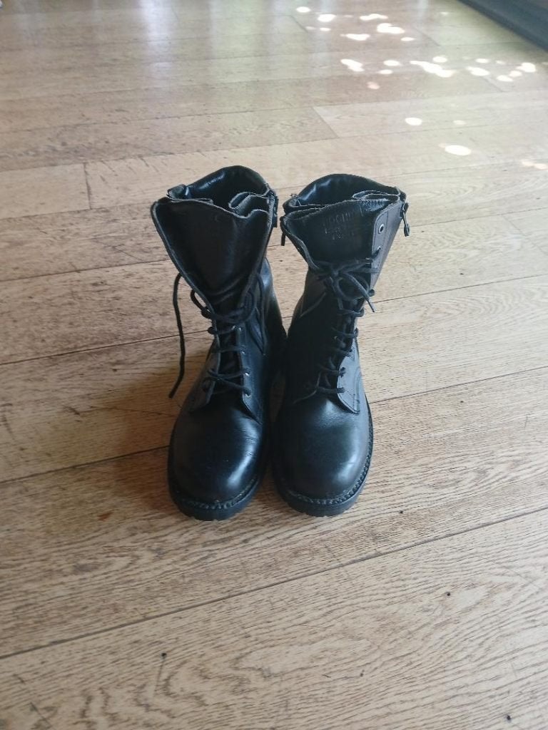 "combat shoes"  BOCHE mt 43 zwart. Als nieuw, Kleding | Heren, Schoenen, Zwart, Boots, Ophalen of Verzenden, Zo goed als nieuw
