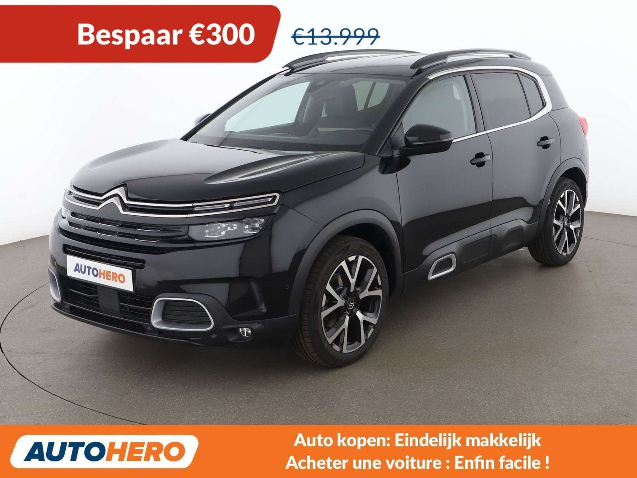Citroën C5 Aircross 1.2 PureTech Shine Pack (bj 2021), Auto's, Gebruikt, Euro 6, 1199 cc, Geheel digitaal combi-instrument