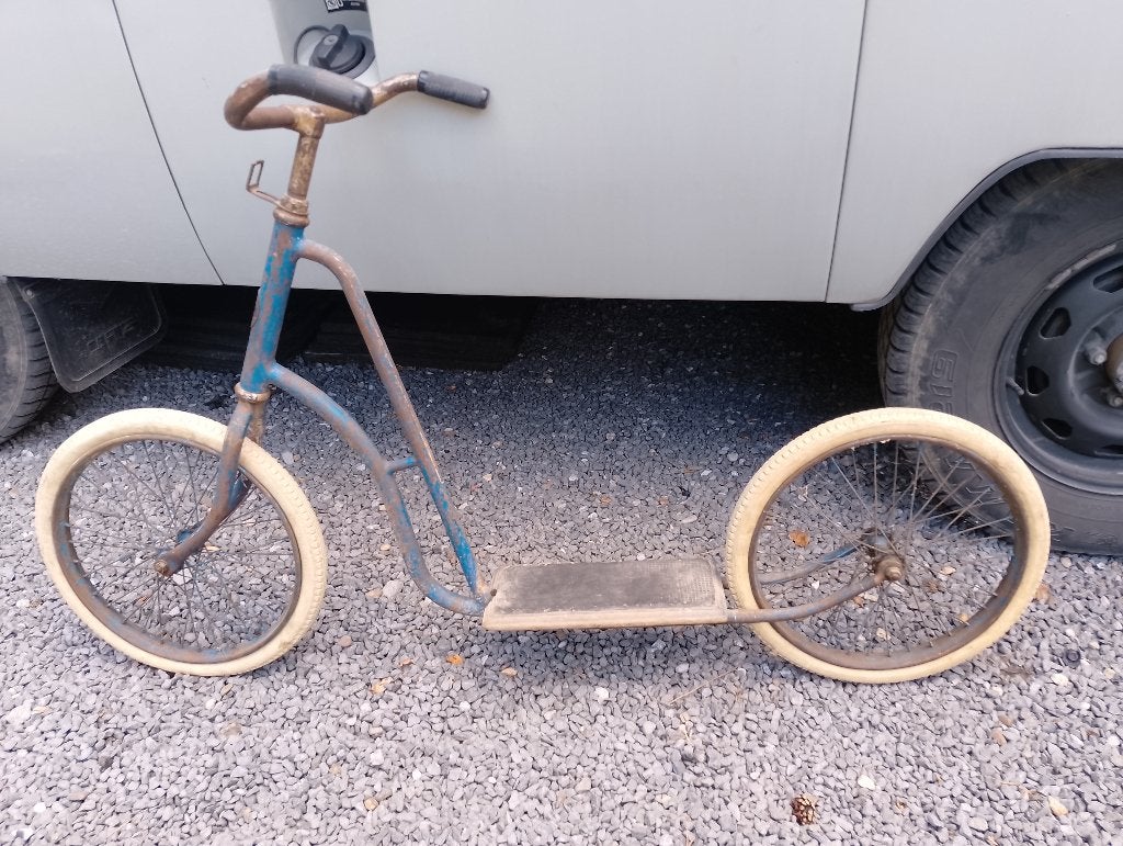 Trottinette Roukens, Enlèvement, Utilisé