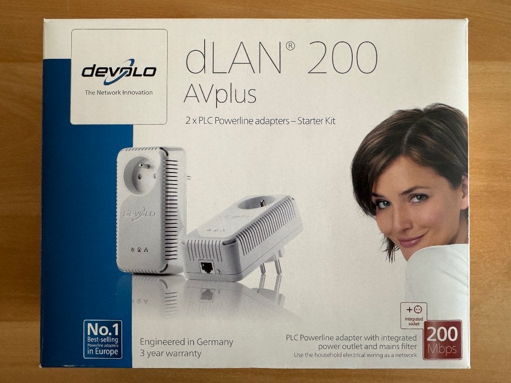 Devolo dLAN 200 AVplus Starter Kit, Ophalen of Verzenden, Gebruikt, Devolo
