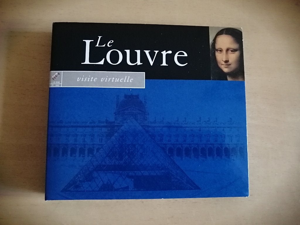 Coffret 3 CD-Rom Visite Virtuelle Musée du Louvre, Computers en Software, Ophalen of Verzenden, Zo goed als nieuw, MacOS
